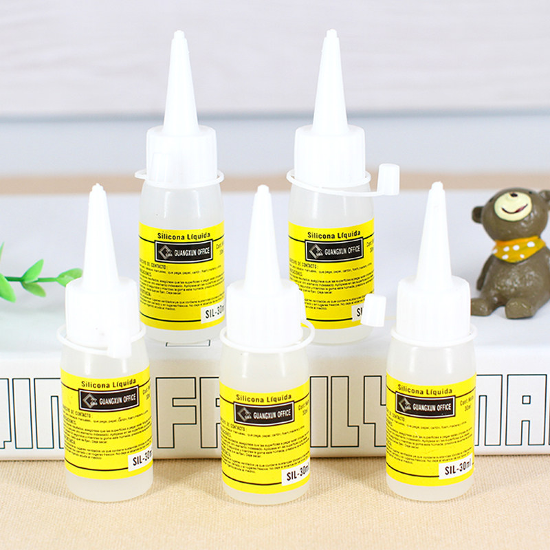 30ml alcohol glue non-woven hemp rope button painting glue DIY fabric glue photo glue Styrofoam paste glue