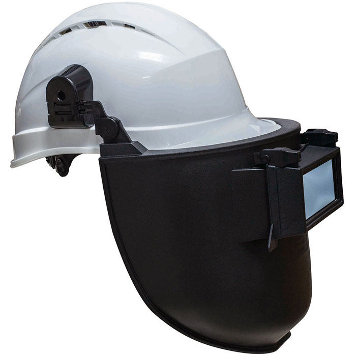 Deir Tower 101508 combined welding protective face screen anti-splash shock-proof head welding protective cap