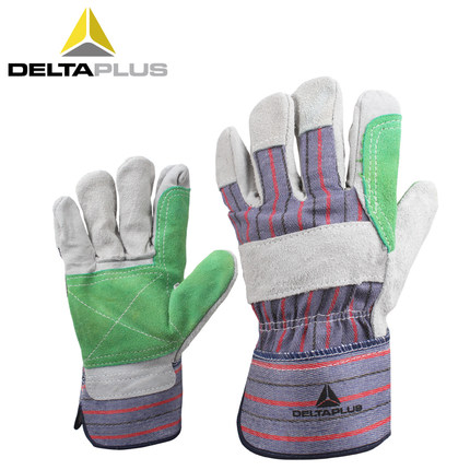 Deir Tower 204208 Double layer of cow leather Lauprotect gloves resistant to wear and tear mechanical risk carrying work gloves