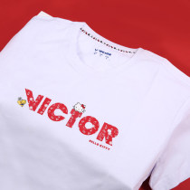 VICTOR victory badminton suit short sleeve men and women TK cat hello Kitty series co-name T-shirt