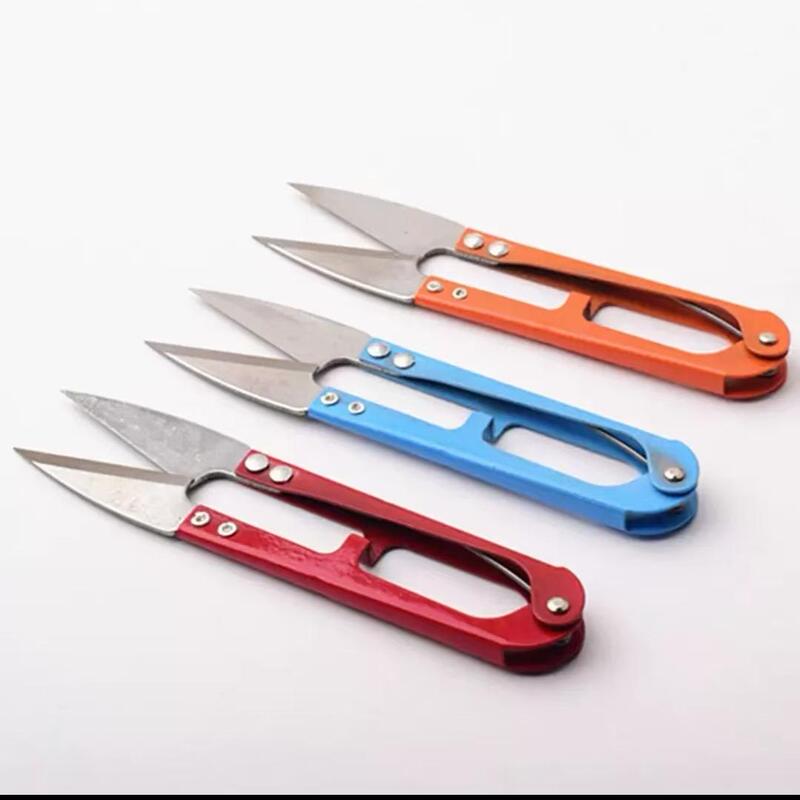 Brother's Small Scissors for Cutting Threads, Household U-Shaped Spring Thread Scissors, Clothing Tailor's Small Scissors Brother's Small Scissors for Cutting Threads, Household U-Shaped Spring Thread Scissors, Clothing Tailor's Small Scissors