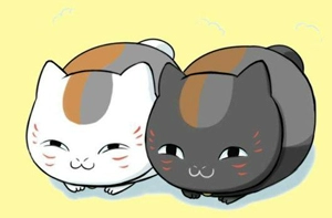 Trò chơi hoạt hình Anime xung quanh bạn bè Natsume tài khoản mèo giáo viên kê bát cơm lẩu sô cô la sticker hình cô gái