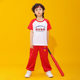 祖国的花朵国家栋梁六一儿童节红色演出服幼儿园小学生表演服套装