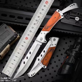 Manual folding knife mini knife multifunctional fruit knife kitchen blade eating meat knife outdoor knife survival knife