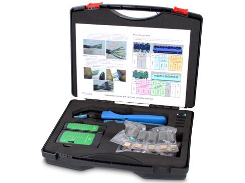 French real Real Cable PRO-HDCASE HDMI HD Signal Cable Kit Box Tool