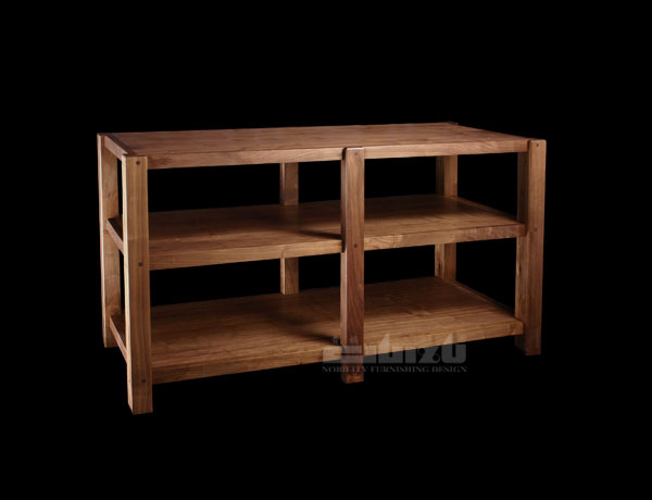  Aristocratic wood art SRW-3B solid double three-layer frame TV cabinet sound cabinet rack equipment rack cabinet