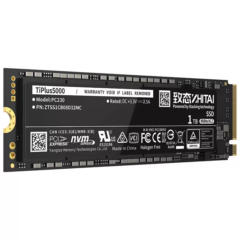 TiPlus5000/7100/7000 1T 2T Янцзы Меся storage M2 pcie NVME SSD