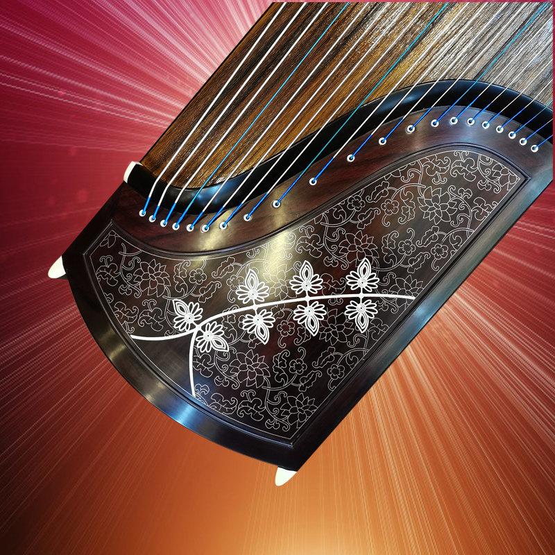 The Dunhuang guzheng big family show 5698JT Fengzhi Feng Branches Reciting The Silver Silk Spot Shanghai I shipped directly to the ship