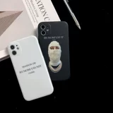 Модные европейские и американские люди в масках Apple 11 Мобильный телефон Case Pro Max Мужчины и женщины пара iPhone 12 Новая модель X/XS Полный инклюзивный xr Силикон-силиконовый 8plus персонализированный Creative 7p Anti-Fall Se Soft 12mini