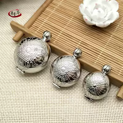 925 Sterling Silver Garu Box Men's and Women Silver Pendant Characters Photo Pendings