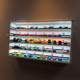 1 64 car model storage cabinet parking lot model display box alloy toy car model set storage box