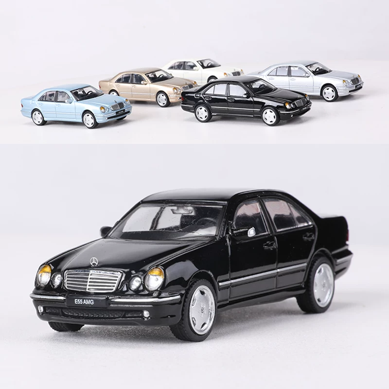 Теневой Mercedes Benz, реалистичная модель автомобиля, масштаб 1:64