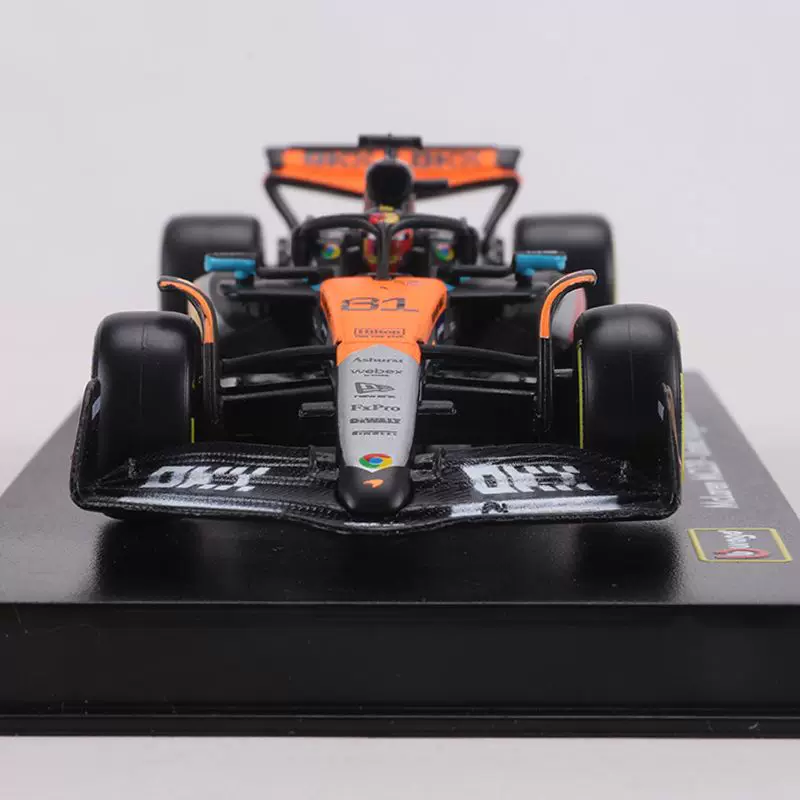 Модель гоночной машины из металла, 1:43 2025 McKay MCL39 Гран-при Великобритании F1, имитация