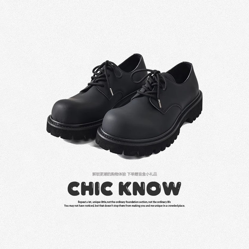 CHIC KNOW米奇大圆头德比鞋：明星同款，时尚圈的宠儿！-鞋油-淘宝好物网