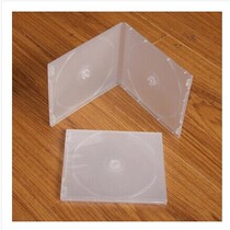 Disc Box Blank Disc Box PP Box Milk Minigplus Film Double Sheet Soft Glue DVDCD With Film Insert Cover Disc box