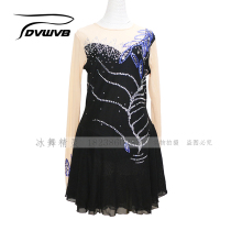 Ice dance genie customized figure skating clothing figure skating performance Childrens adult female dress D370