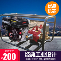 Longxin Stretcher Style Sprayer and Fishing Petrol Push Style Drugmaker Diesel straight Lions Beating Medicine Three-Cylinder Plunger Pump