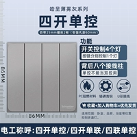 Четыре открытого единого элемента управления