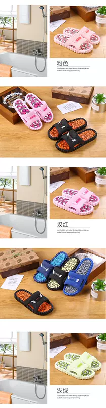 Mùa hè dép mới và dép nam mùa hè trong nhà và ngoài trời hộ gia đình nhà giày skid giày dép đi trong nhà tắm của nam giới mô hình dép hermes nam