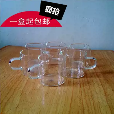 Xinyuan heat-resistant glass small Cup floating pot cup tea cup tea cup office small Cup kung fu tea set Set 6