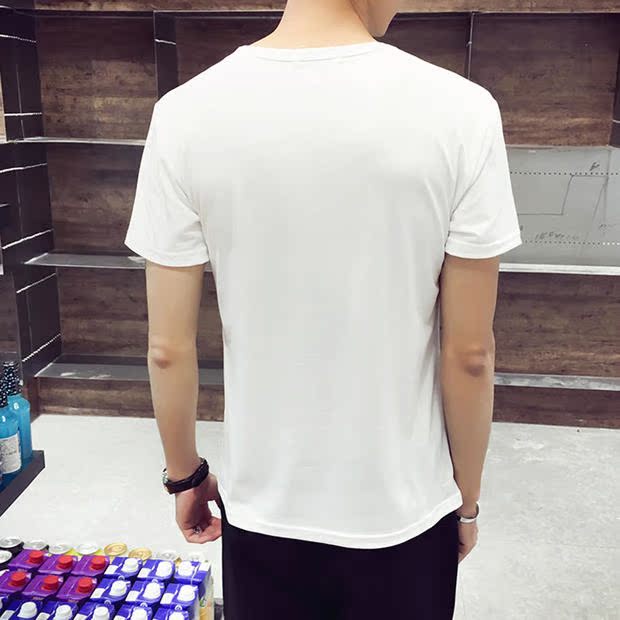 9,9 les đẹp trai t Lin áo thun ngắn tay mùa hè phiên bản Hàn Quốc của quần áo tự canh triều nam nửa áo tay áo áo thun polo nam