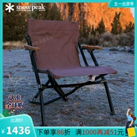 Складное кресло снежного пика LV-093 Camping Beach Портативный камитный рыбацкий стул