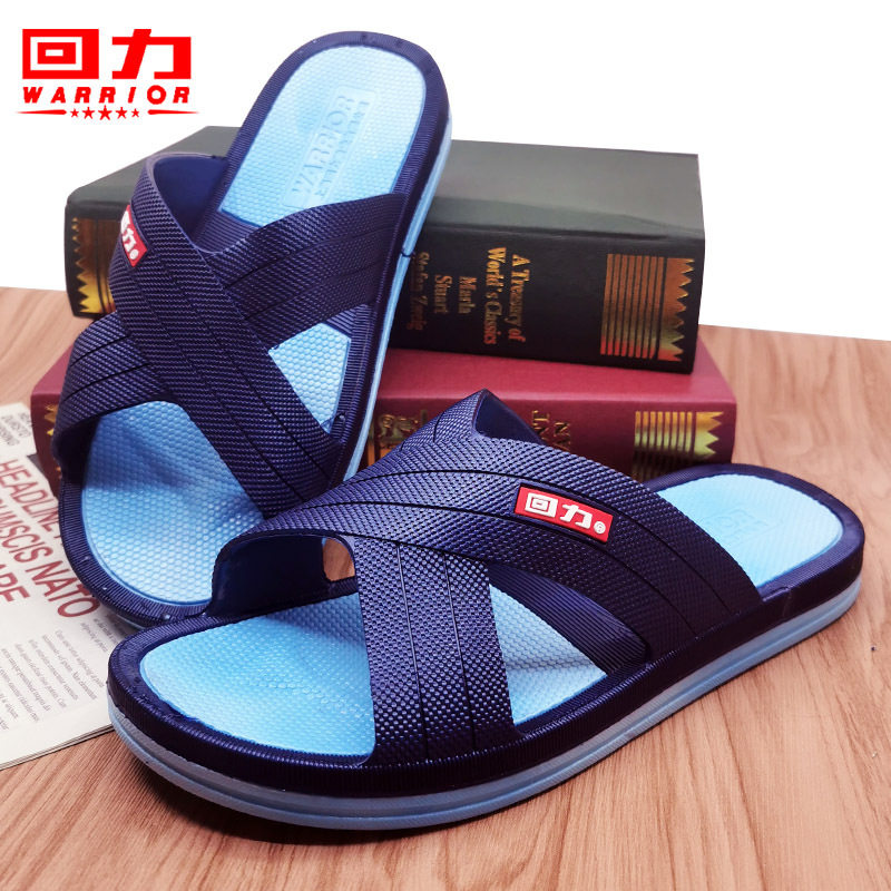 Back Force Slippers Men's Summer Trend Fashion House Soft Bottom Interior Wear-resistant Beach Comfort Non-slip Casual Tide-Taobao