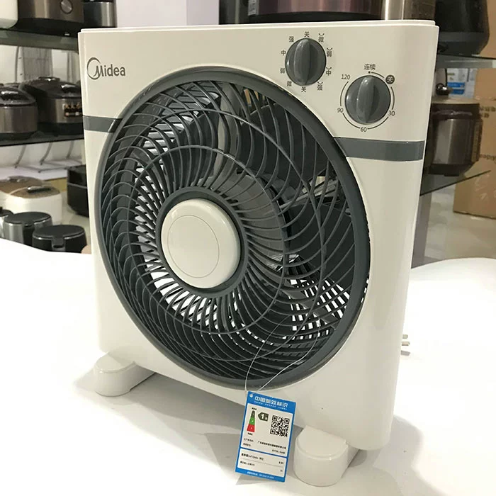 Quạt điện Midea Home Fortune Fan Quạt máy tính để bàn Sinh viên Ký túc xá 12 inch Đầu giường Quạt quay KYT30-15AW - Quạt điện