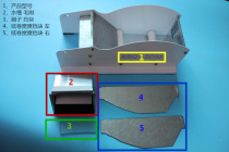 Wet water paper machine moistened Kraft paper sealing machine brush water type desktop wet water paper cutting machine operation mode