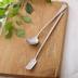 Thép không gỉ Hàn Quốc muỗng kem muỗng cà phê muỗng dài tay cầm muỗng inox khuấy thìa muỗng trà sữa muỗng kem muỗng - Cà phê