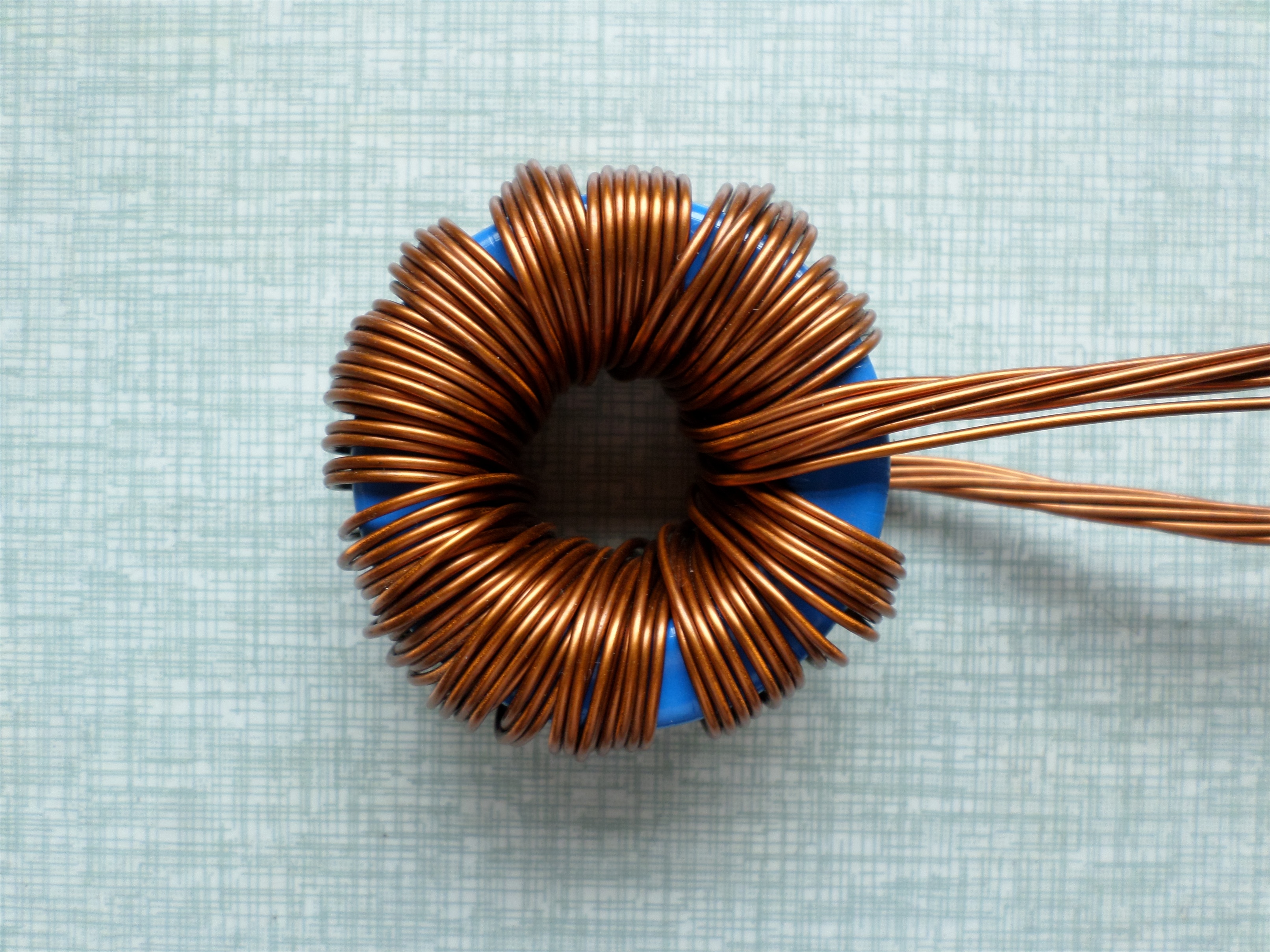 Sinusoidal inverter with ferrosilicon aluminum magnetic ring inductance 5 0KW inductance