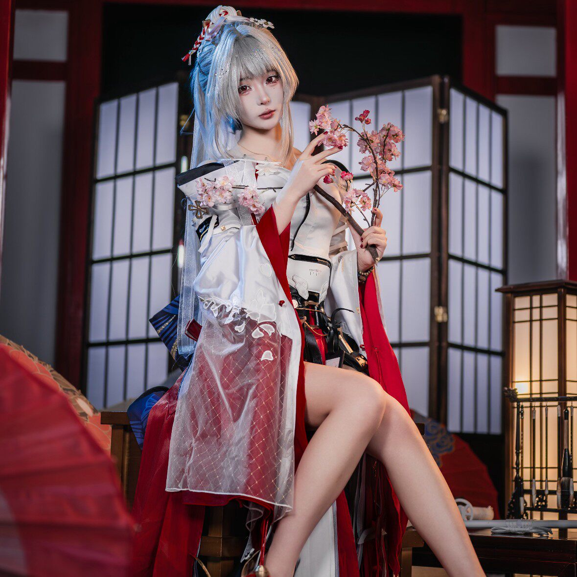 绯雪cos服鸣潮cosplay同款，漫展穿出少女感_Cosplay女装_淘宝游戏网