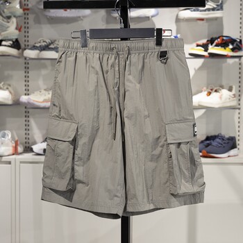 Li-Ning Men's Sports Shorts 2025 New Moisture-Wicking Ice-Feel Loose Cargo Pants Aksv031