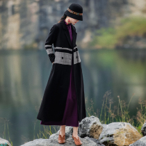 Ying as a national style wool coat autumn and winter women 2020 new literary retro woolen woolen coat winter