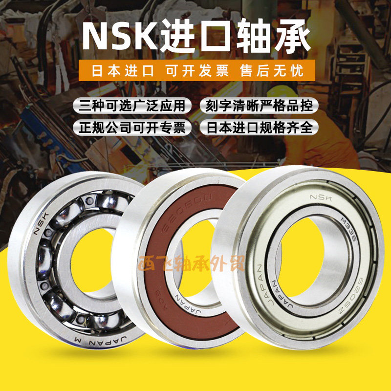 NSK bearings imported from Japan 6313 6314 6315 6316 6317 6318 6319ZZ DU VV C3