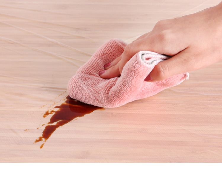 Bàn tròn dày không thấm nước dùng một lần khăn trải bàn bằng nhựa hình chữ nhật bàn vải gia dụng màng nhựa trong suốt 10 miếng - Các món ăn dùng một lần bát giấy dùng 1 lần