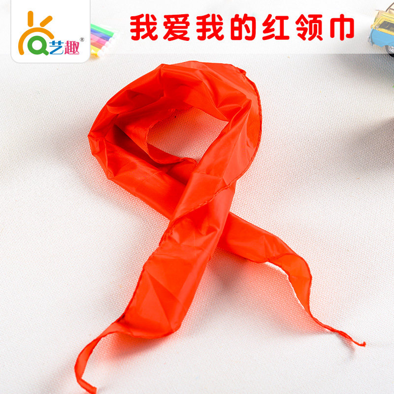 Red Scarves Pupils Red Scarves Children Red Scarves Children Red Scarves Student Supplies Buds Softness And Less First Team Supplies
