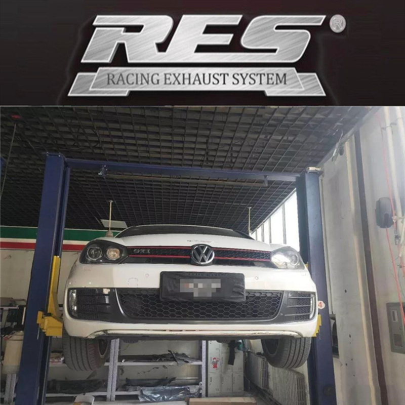 Golf 6 GTI 2 0T retrofit RES High flow RMBthree head section bilateral single out of the valve