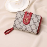 Картхолдер, антимагнитный вместительный и большой бумажник с молнией, короткая складная сумка