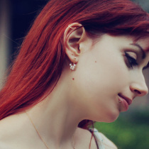 Flow Su Pearls Rear Hanging Earrings Earrings Natural Freshwater Pearls Short Korean Jane about sending girlfriends Girlfriend Gifts