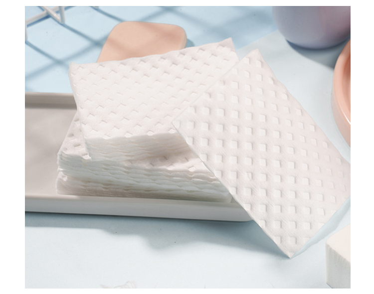 Hai cái túi! Miếng đệm bông ướt giữa không chứa đầy bông ướt Cotton 150 	bông tẩy trang 5 lớp innisfree	