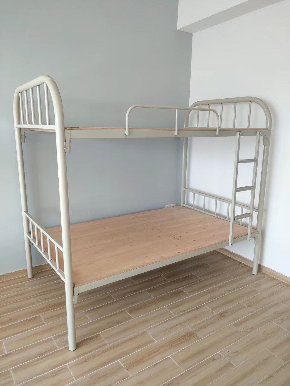 Factory Employee Student Dormitory Iron Frame Bed Economical worksite upper and lower two layers easy to disassemble and thicken bed-Taobao