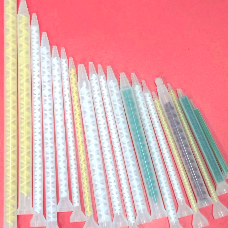 Static mixing tube MC round seat mixed rubber tube Dynamic mixed glue nozzle MA Helix Tube Stirring Rod MS Point Gum Valve Double share-Taobao