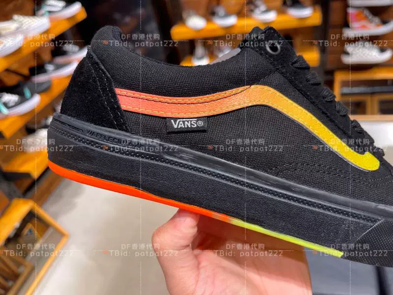 DF Hồng Kông mua giày Vans gradient BMX Old Skool thể thao cực chuyên nghiệp chống nắng giày nam thể thao