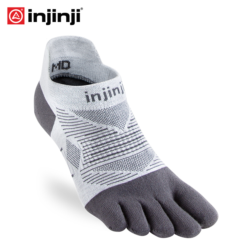 Injinji Running Socks Regular Thick Short Midcylinder Marathon Deodorant Anti-Slip Breathable Men Professional Sports Five Toe Socks-Taobao