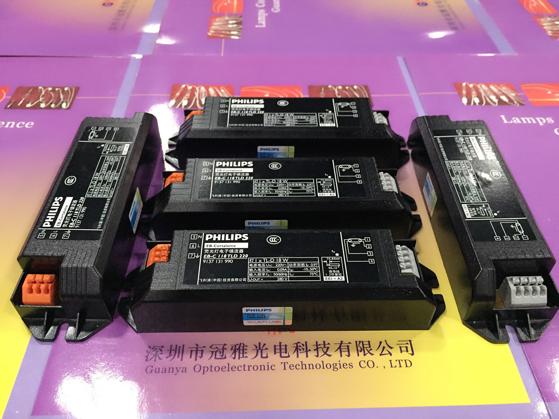 PHILIPS One drag one 36W 40W Electronic Valium EB-C 136 TLD 220 Philips Valium