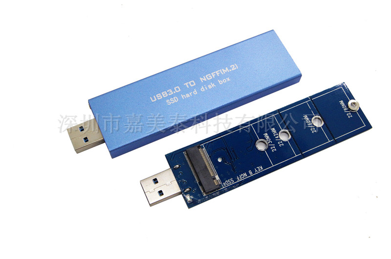 M2 SATA Protocol to USB3 0 Portable Hard Drive Box NGFF TO USB SSD Solid State Live Wireless Box