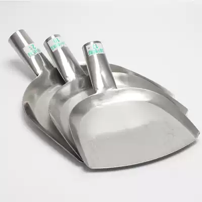 2 0 thick shovel head stainless steel stir-fry shovel canteen with long handle