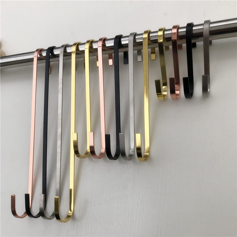 Flat hook lengthened S hook hook clothing store hook hook hook package display frame S display hook display hook hook