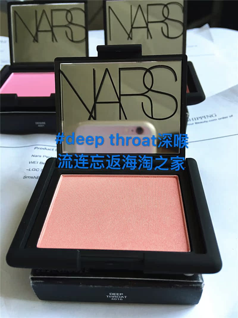 NARS 胭 红 clim Cao trào cực khoái / ham muốn / cổ họng sâu / Taj Mahal / xung 4,8g phấn má the face shop